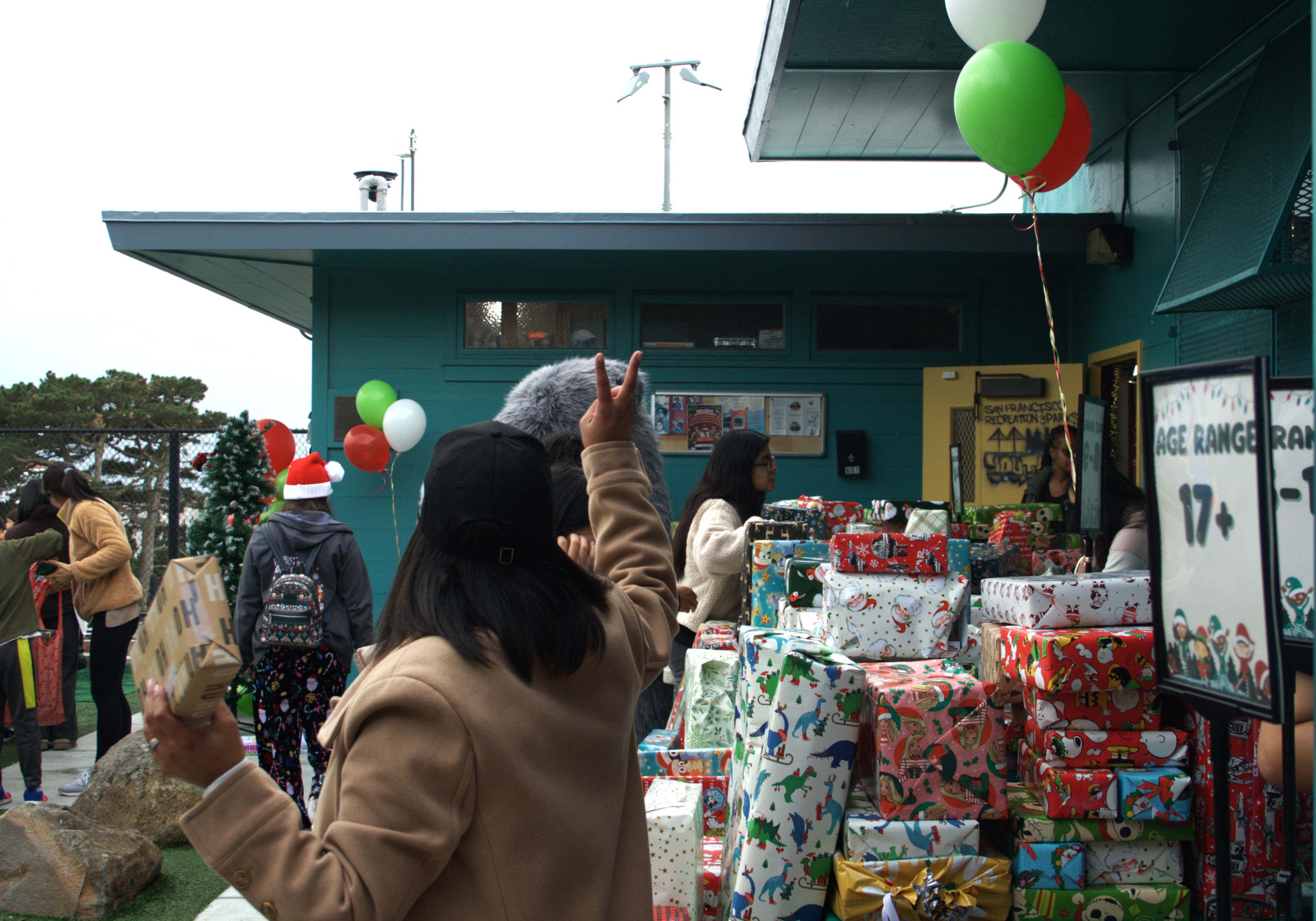 2024 Holiday-Gift giving in action.