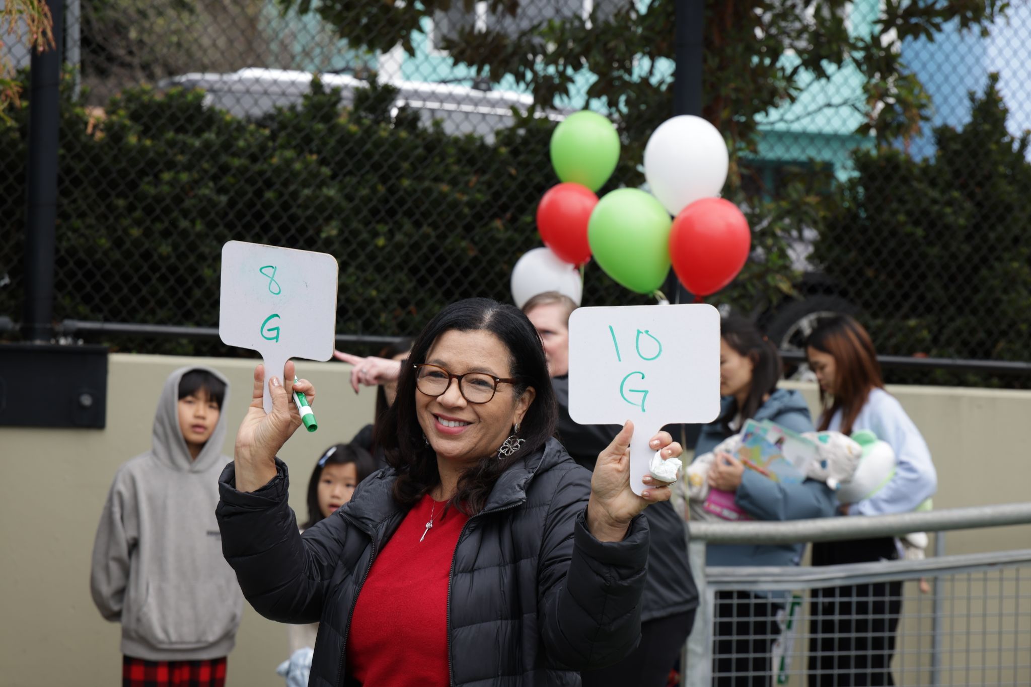 2024 Toy Drive - Jill + paddles