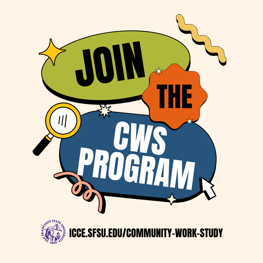 Promotional graphic for the CWS Program applications.