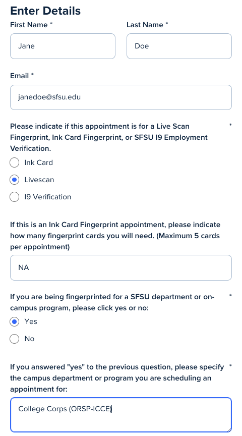 UPD Livescan Appointment Guide 1