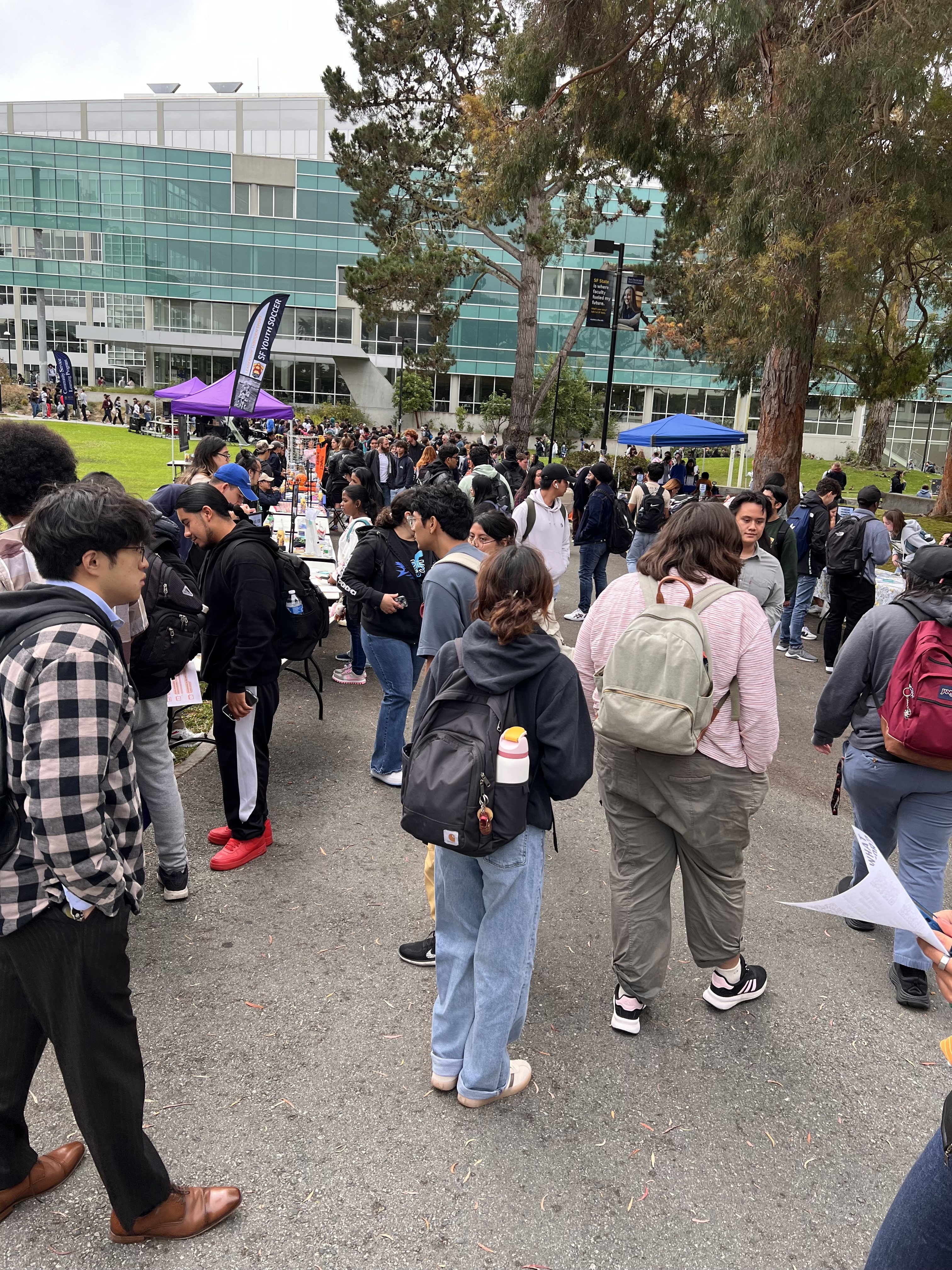 students walking part 2 - 24 fair.