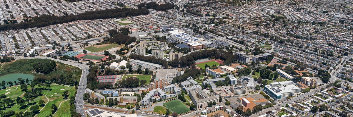 SF State Aerial East