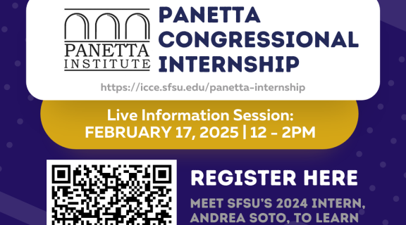 Graphic for Panetta 2025 Live Info Session.